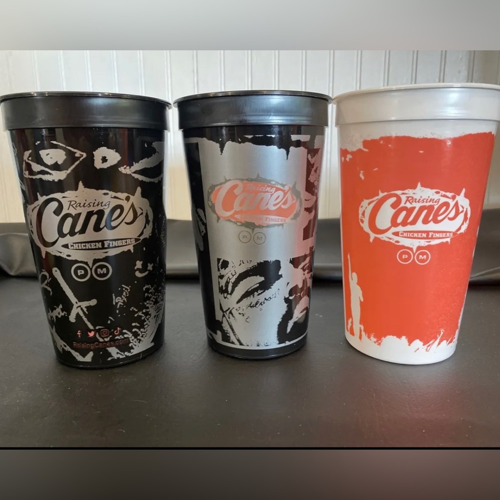 Raising Canes Post Malone Collectors Cup 1,2 & 3